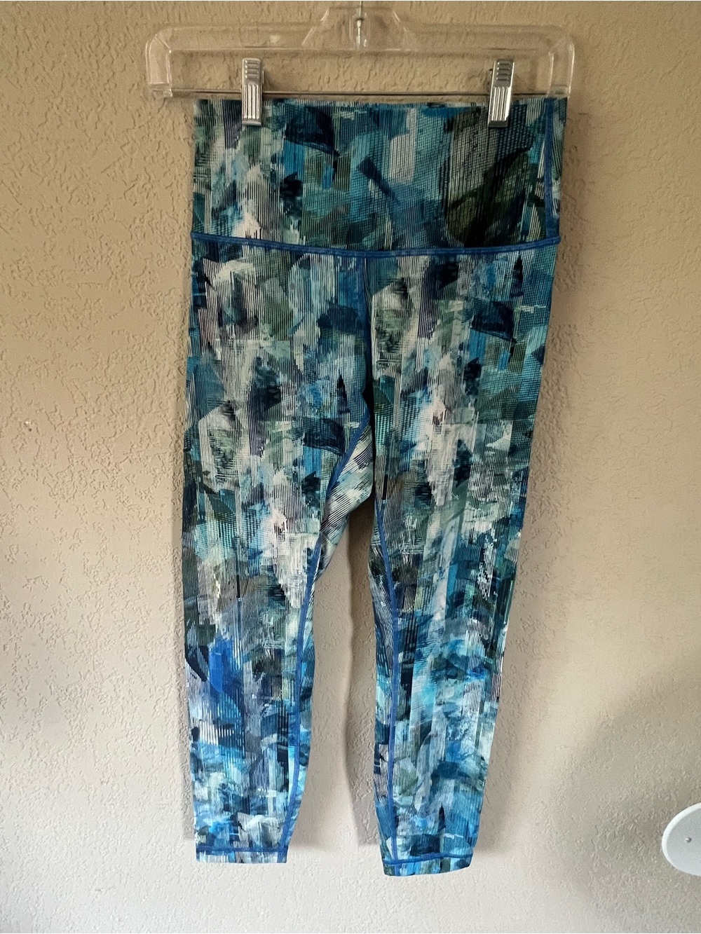 Lululemon Blue Patterned Leggings